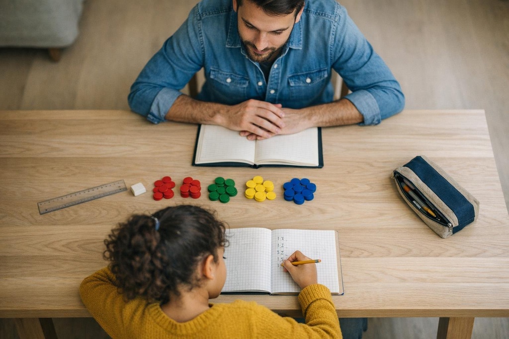 Private maths lessons in primary school