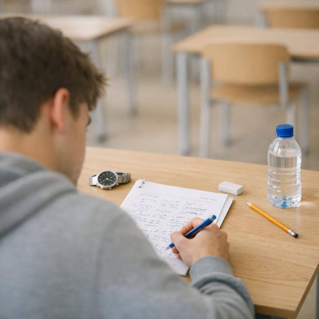 The admission exam in brief