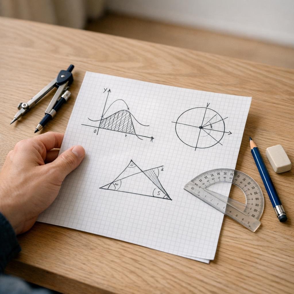 Mathematics only, without a calculator