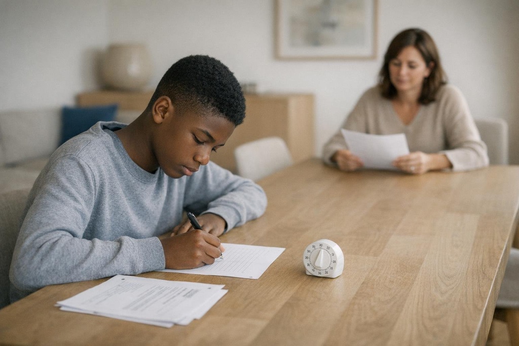 Toetsen, examens en herexamen Frans voorbereiden